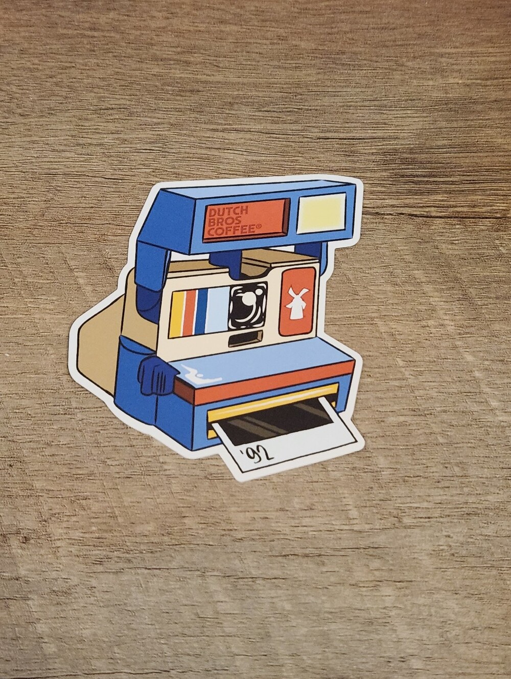 Dutch Bros Aug Sticker